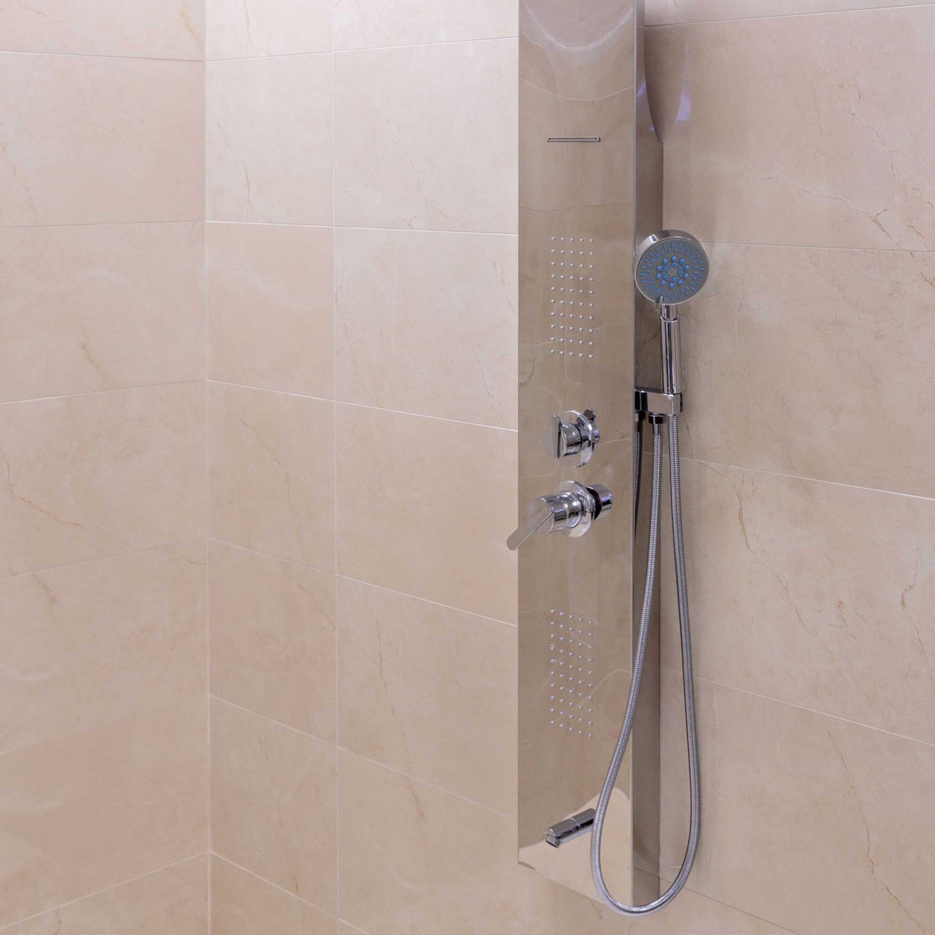 Coluna de hidromassagem Relax 6 Jatos com torneira e cascata - Image 3
