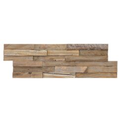 Painel decorativo Teca Retângulos 33 - 55x18cm