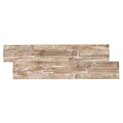 Painel decorativo Teca Retângulos 29 - 55x18cm