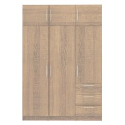Roupeiro Teckno com 3 portas + 6 gavetas