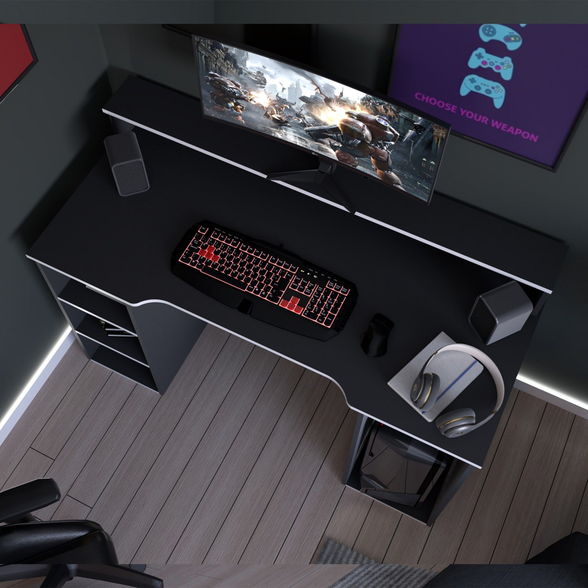 Secretária Gamer Zone - Image 12