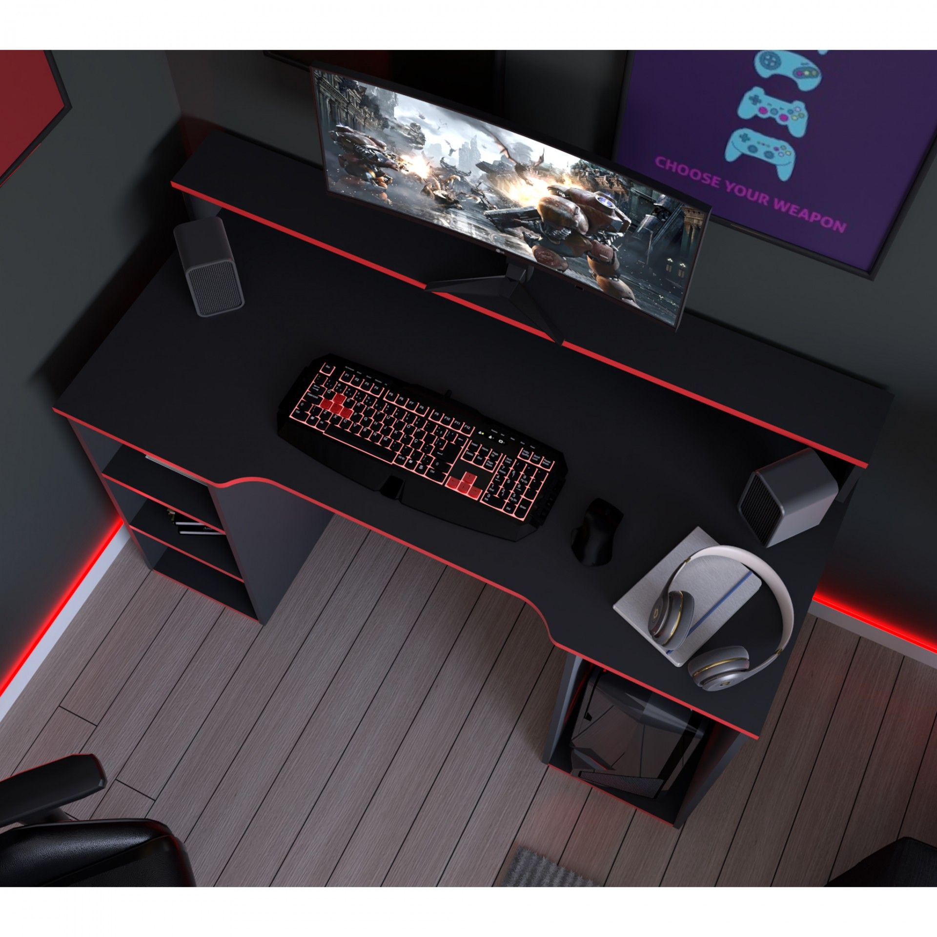 Secretária Gamer Zone - Image 8