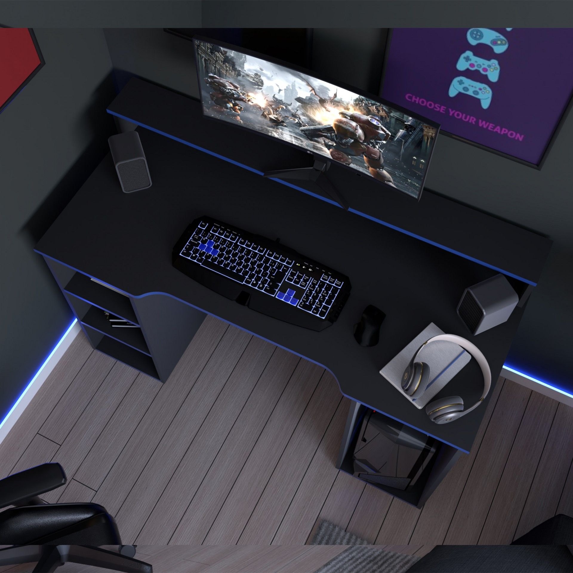 Secretária Gamer Zone - Image 4