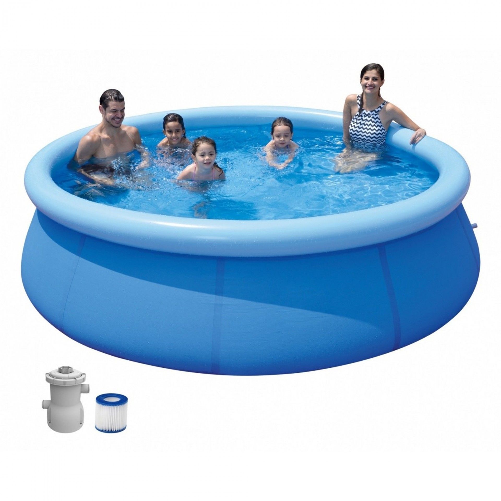 Piscina insuflável redonda Trend com Filtro 300x76cm