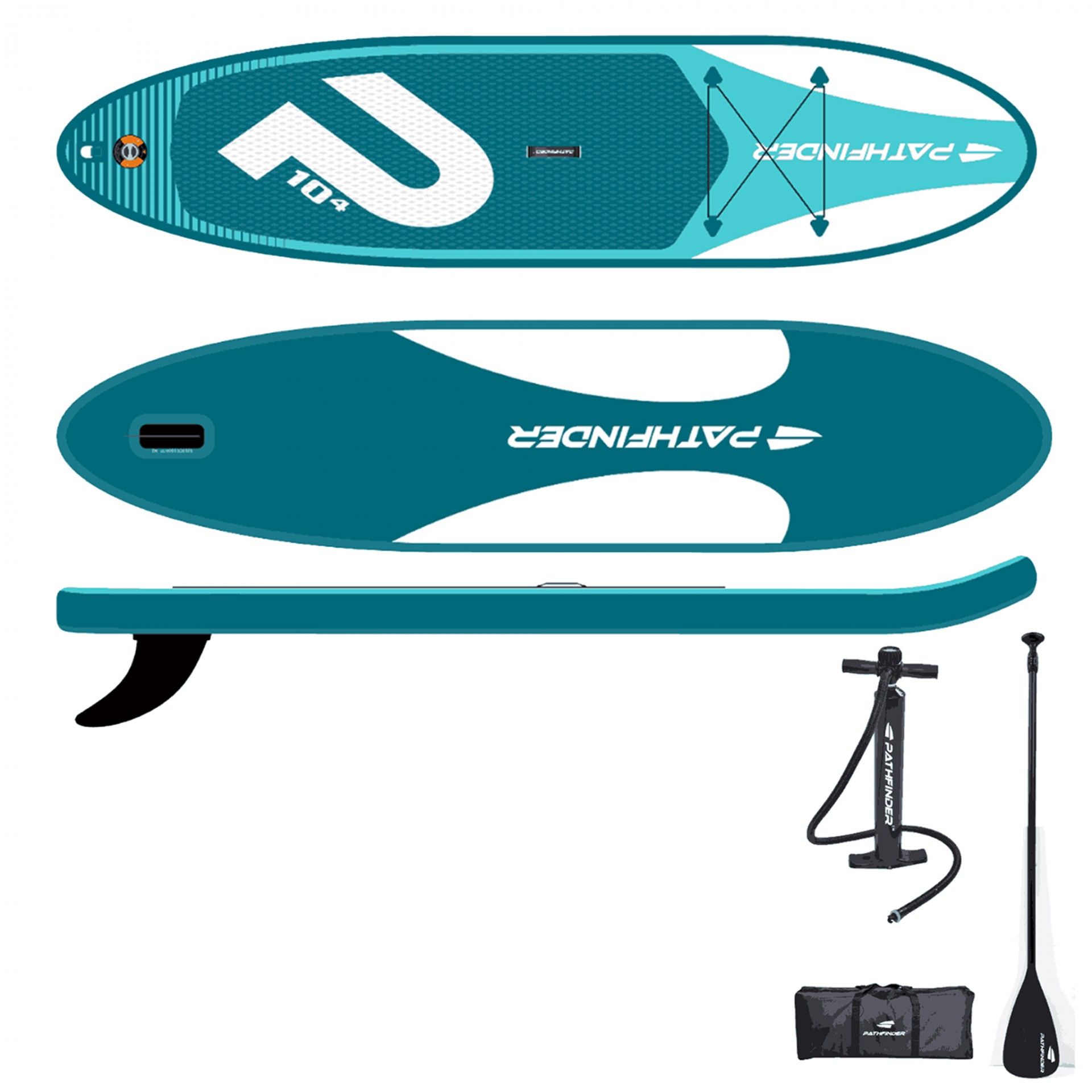 Prancha Stand Up Paddle Insuflável Azul - Image 4