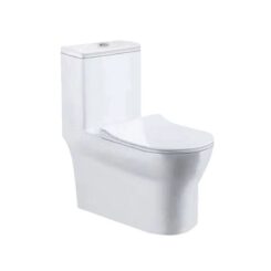 Sanita monobloco Brescia branca completa com tampo Soft Close