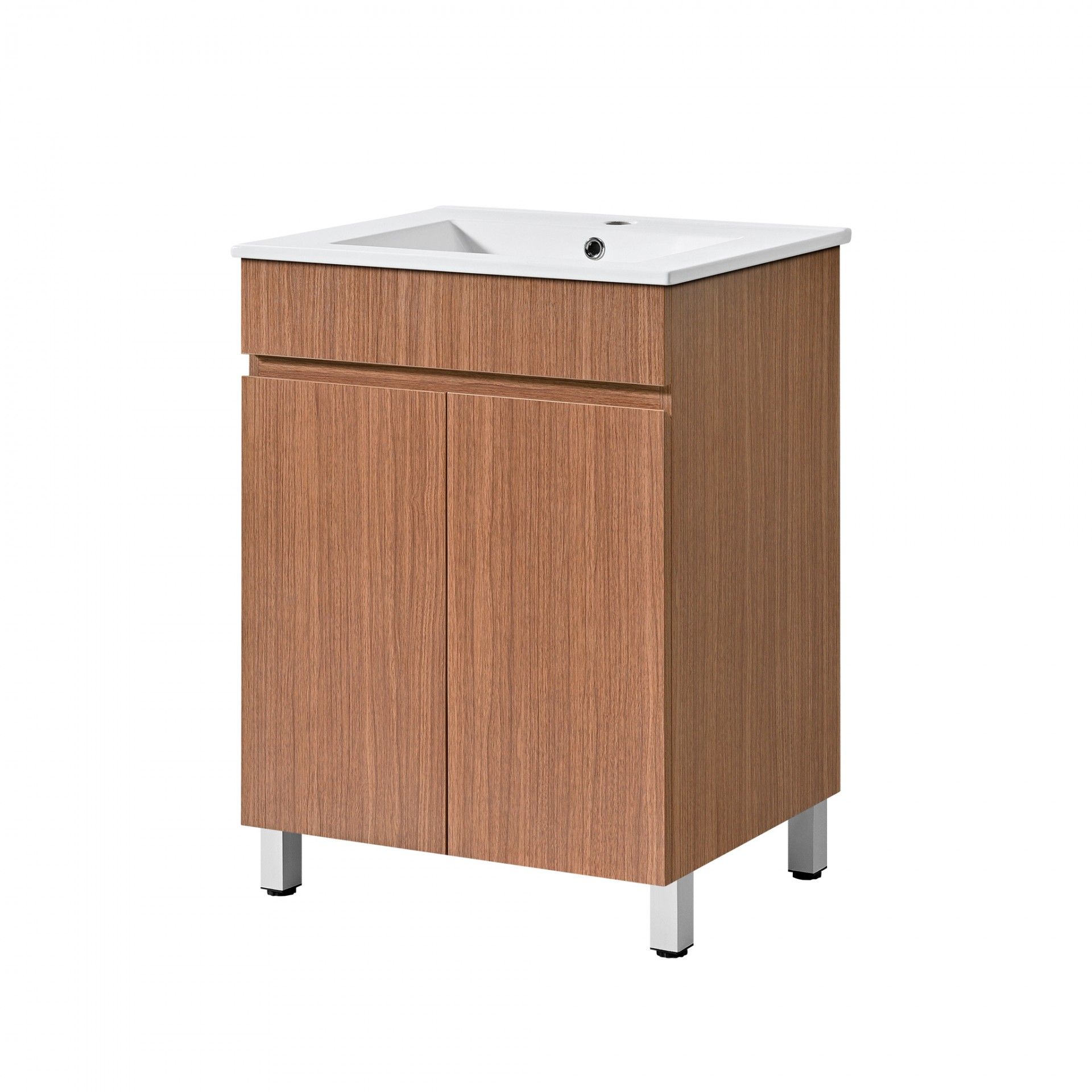 Móvel para casa de banho Key basic 2 portas 60cm - movel + lavatório - Image 9