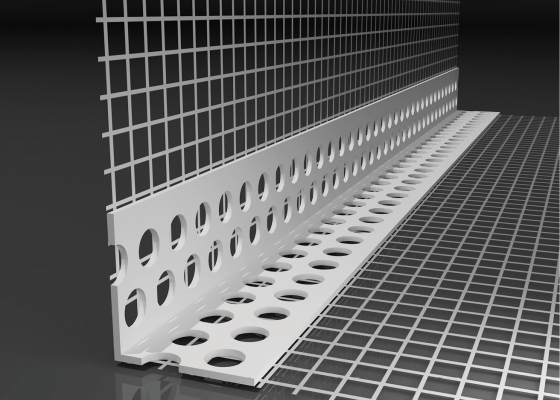 VIMAPERFIL - Canto PVC c/ Rede 8X12cm - 2,5m