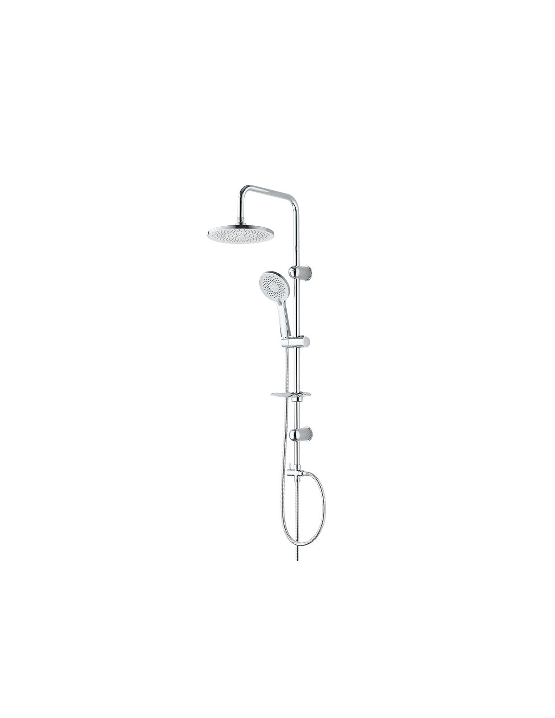 Coluna de duche cromada modelo Alhama - 008773