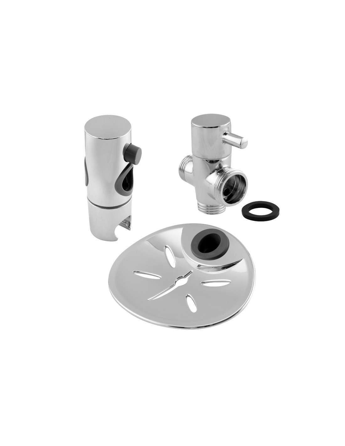 Coluna de duche cromada modelo Alhama - 008773 - Image 7