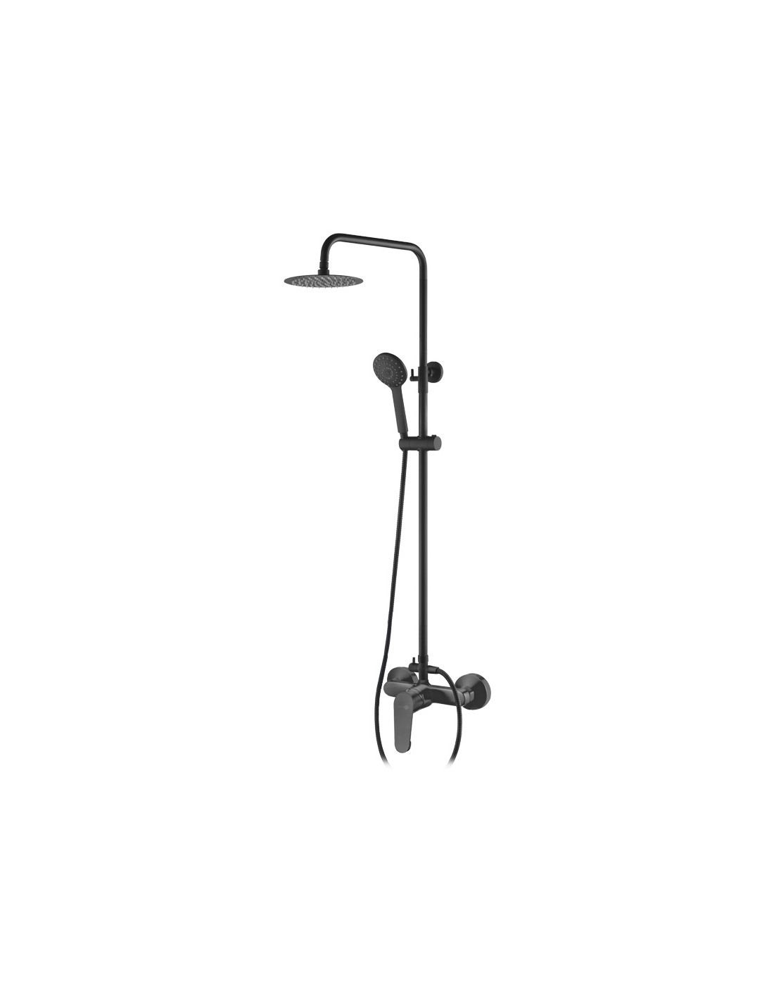 Coluna de duche Frontil Adra preto mate - 006030