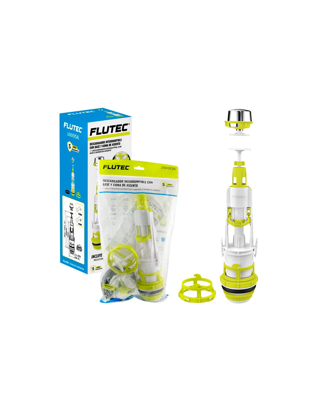 Downloader de botão interruptivel universal Flutec - Image 3