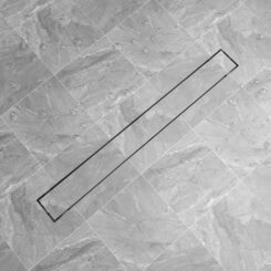 Canal de duche italiano 65cm tampa reb inox - Tela Imp. 1m²