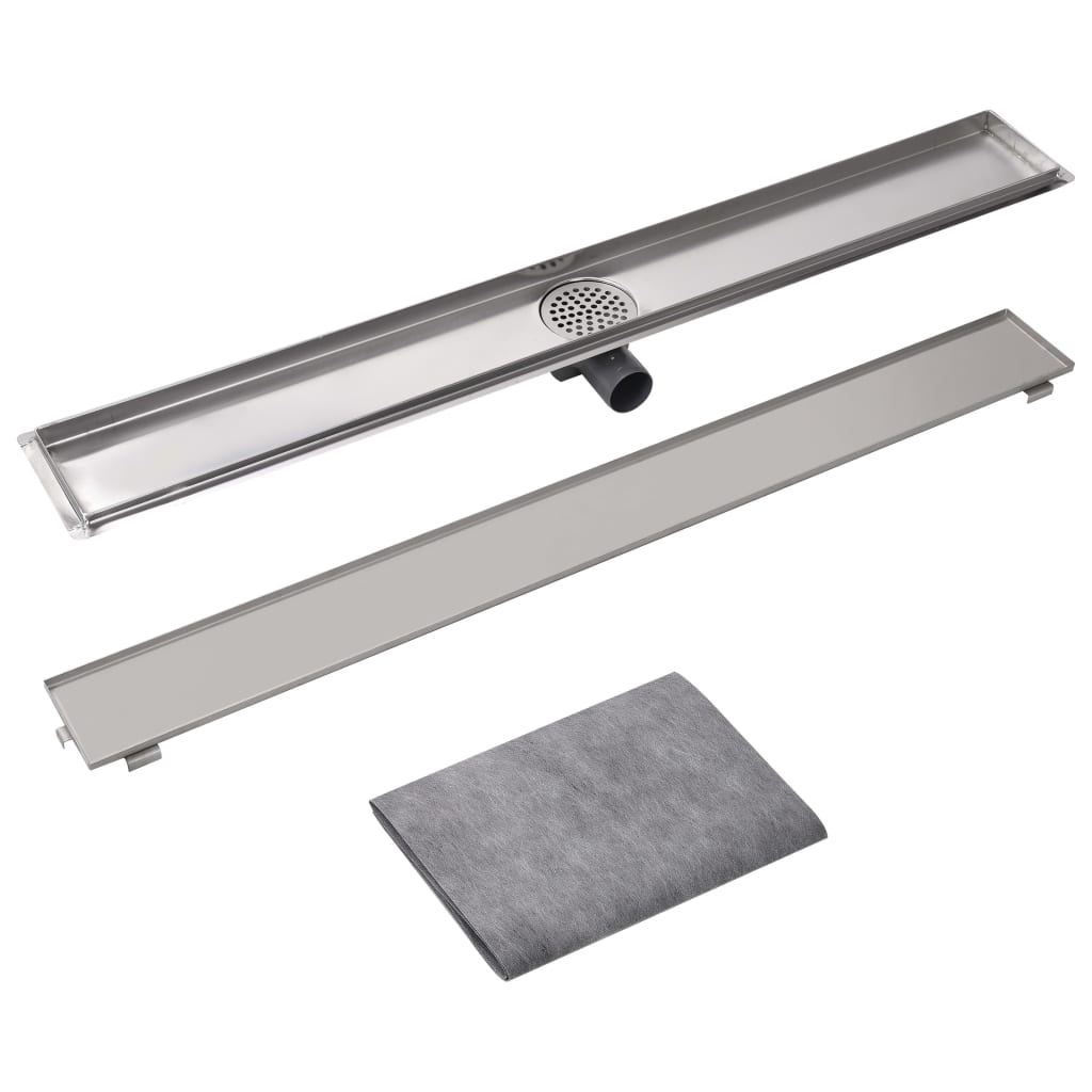 Canal de duche italiano 65cm tampa reb inox - Tela Imp. 1m² - Image 3
