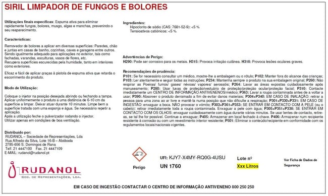 SIRIL Elimina Fungos e Bolores 500ml - Image 5