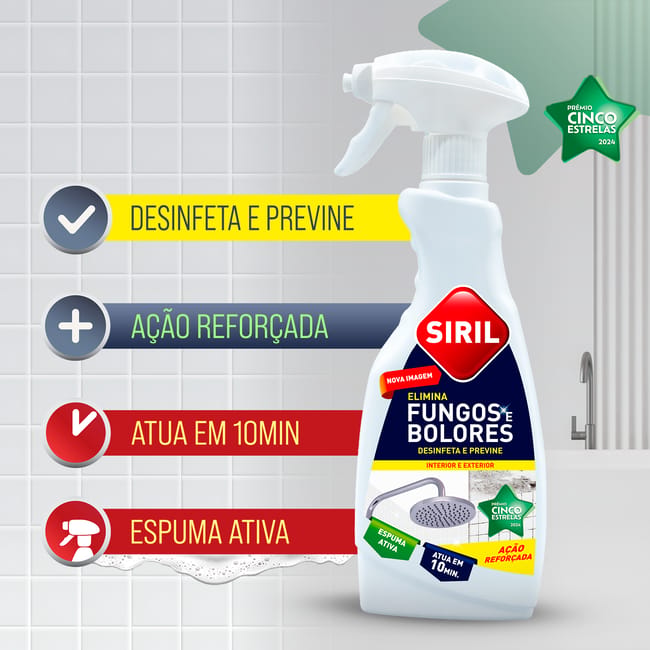 SIRIL Elimina Fungos e Bolores 500ml - Image 4
