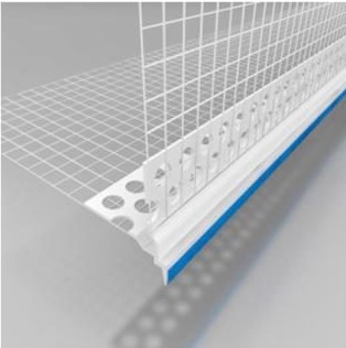 VIMAPERFIL- Perfil Pingadeira PVC c/ Rede 2,5m