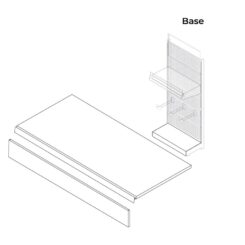 Base completa para expositor 00030