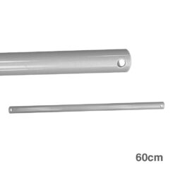 Extensão de cromo de tubo 60cm para ventoinhas de teto