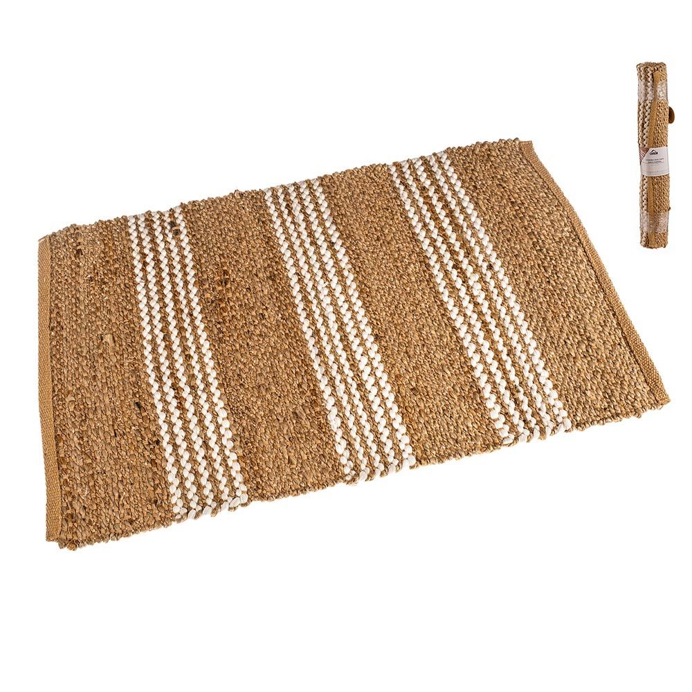 Alfombra de yute 60 x 90 cm