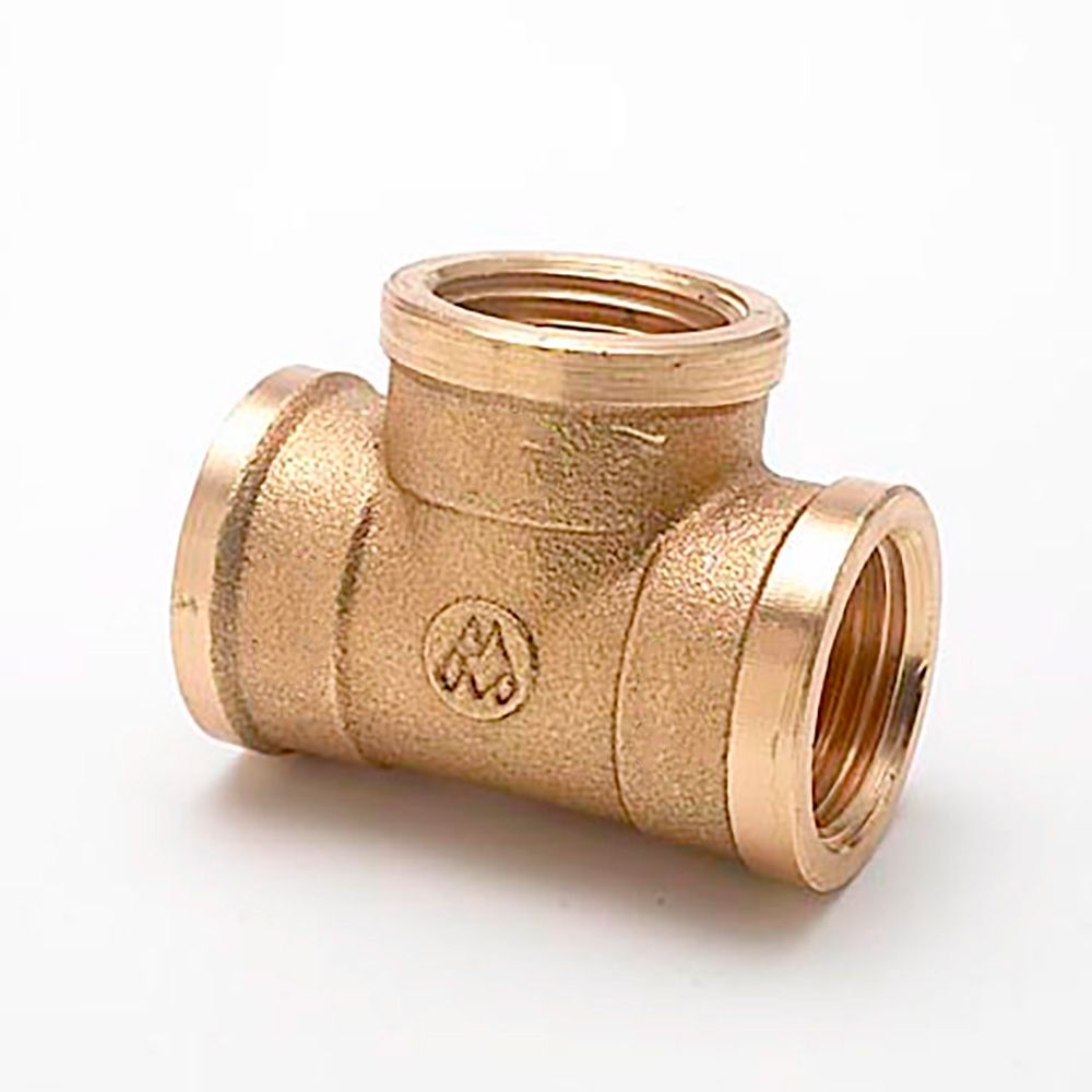 T h-h-h 1" latão