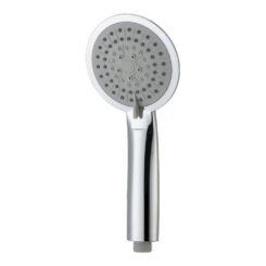 Puxador de chuveiro anti-calcário moderno 3 funções cor cromada ø10,8 x 3,6 x 24 cm