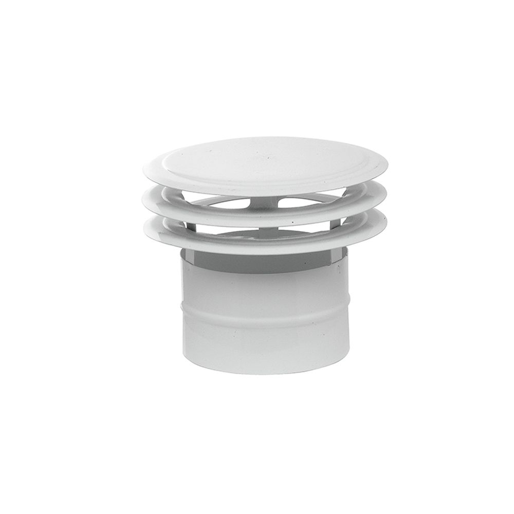 Grelha de ventilação difusor esmaltado Ø120mm 3 discos