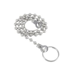 Corrente de bolas cromada lavátorio 25cm EDM
