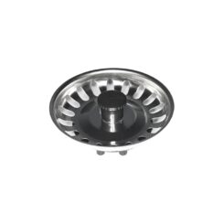 EDM Filtro de grelha de pia. cor cromada tipo "teca". ø7,7cm (embalado)