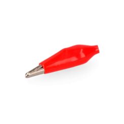 Pinça tipo crocodilo COR vermelho EDM