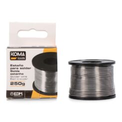 KOMA TOOLS Carretel de estanho 250 g 60% 1 mm