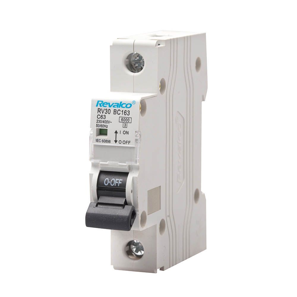 Disjuntor magnetotérmico revalco 1 polo 10A C 6KA resid/terciário