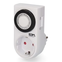 EDM Programador diário analógico 230 v 16 a