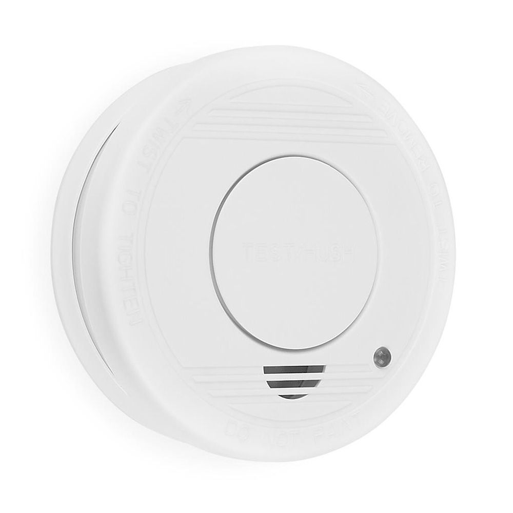 Detector de fumaça rm250, branco, ø10,5 x 3,5 cm