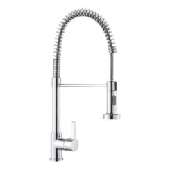 Misturadora monocomando de cozinha, caño alto, série pantón