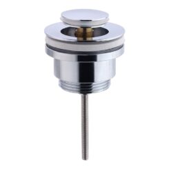 Válvula click-clack pequena com parafuso de 1 ¼ polegada, ø63 x 50 mm