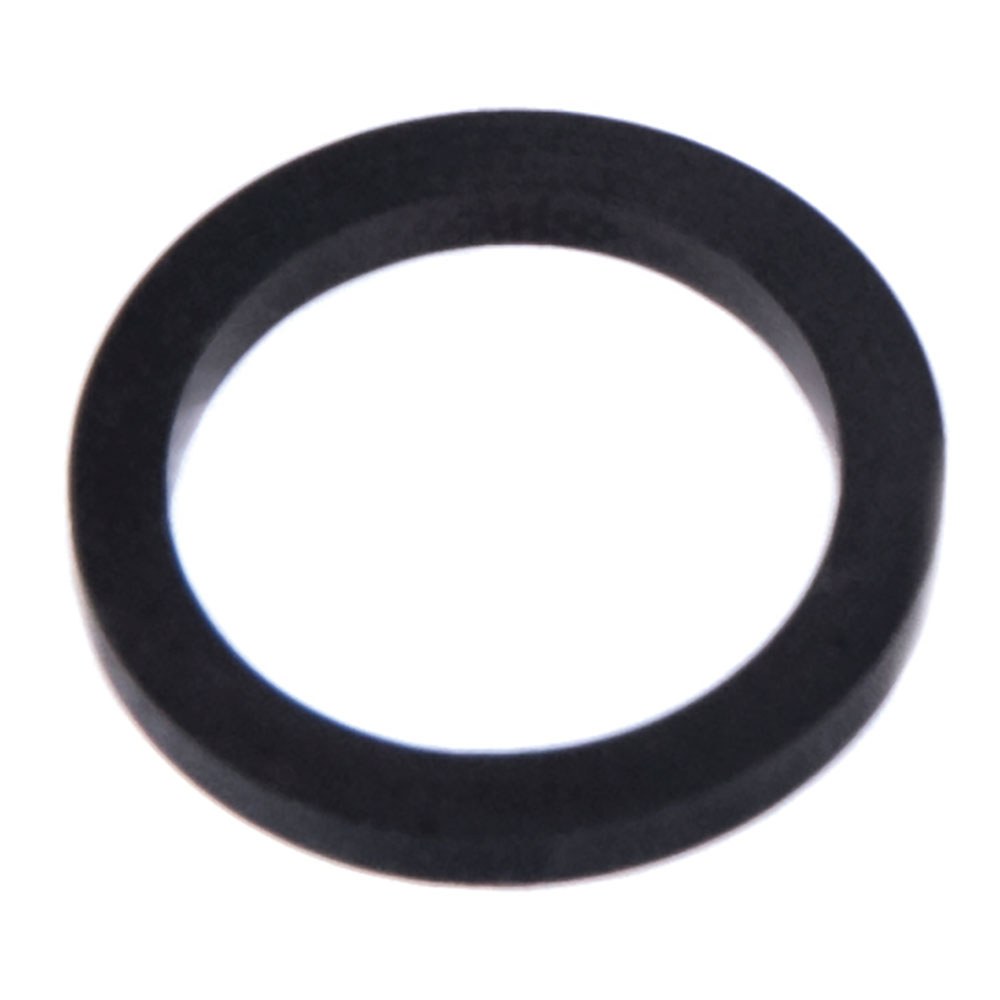 Junta plana de epdm para encaixe, 3/8 POL, estreita, 10 x 15 x 2 mm, pacote com 100 un
