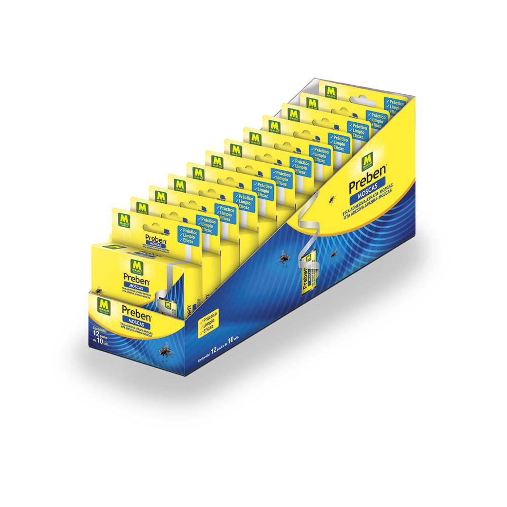 Tira atrapa moscas, 10 uds - Image 2