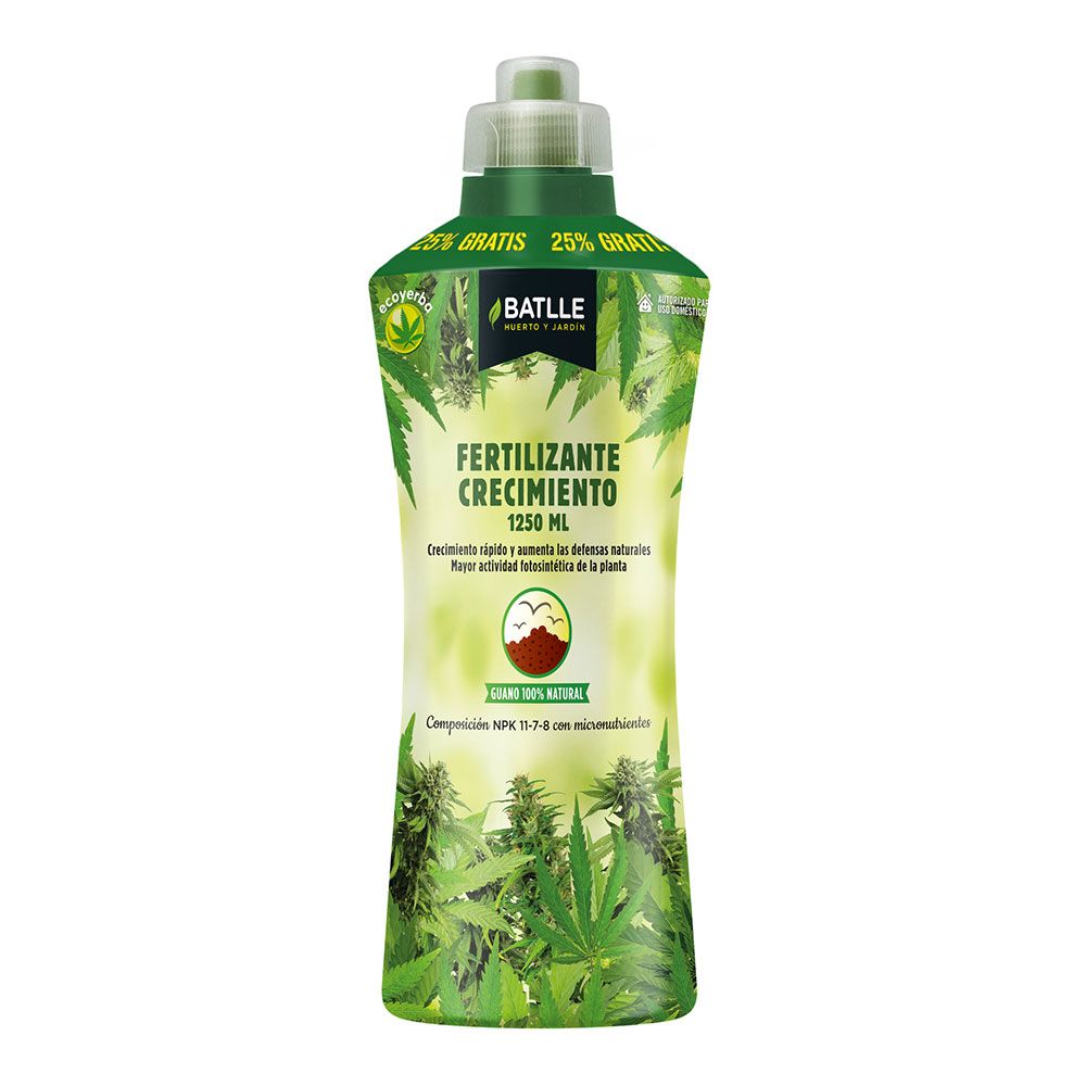 BATLLE Fertilizante Ecoyerba para Crescimento 1250 ml
