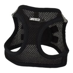 Arnês transpirante preto tamanho XS 35-40 cm