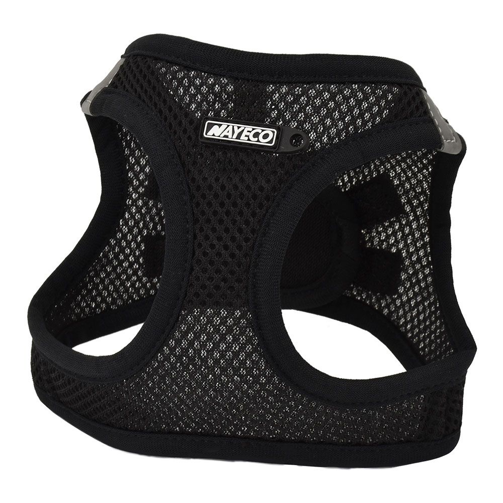 Arnês transpirante preto XXS 30-35 cm