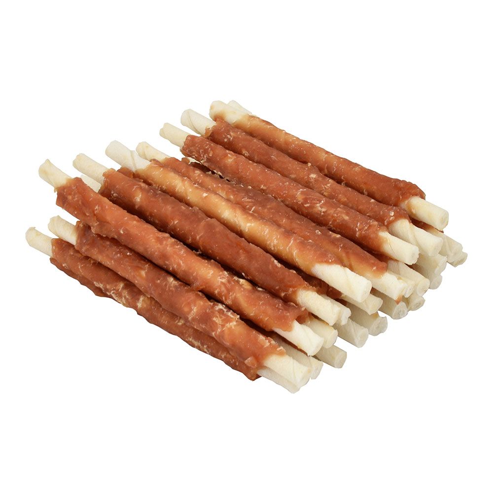 Snack NYC farm, palitos com frango de 12,5 cm para cães, saco 500 g
