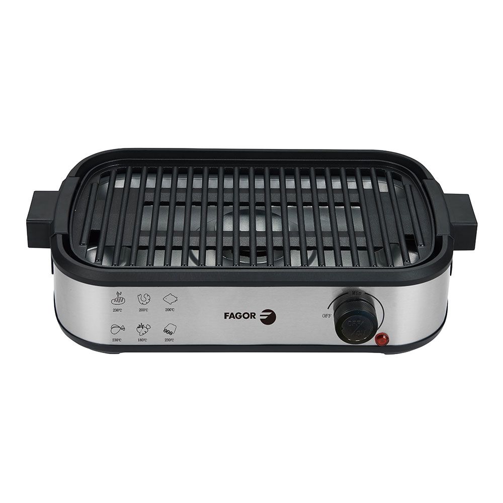 Parrilla eléctrica smokeless con extractor de humo 1800 w 44 x 27 x 10,5 cm - Image 2