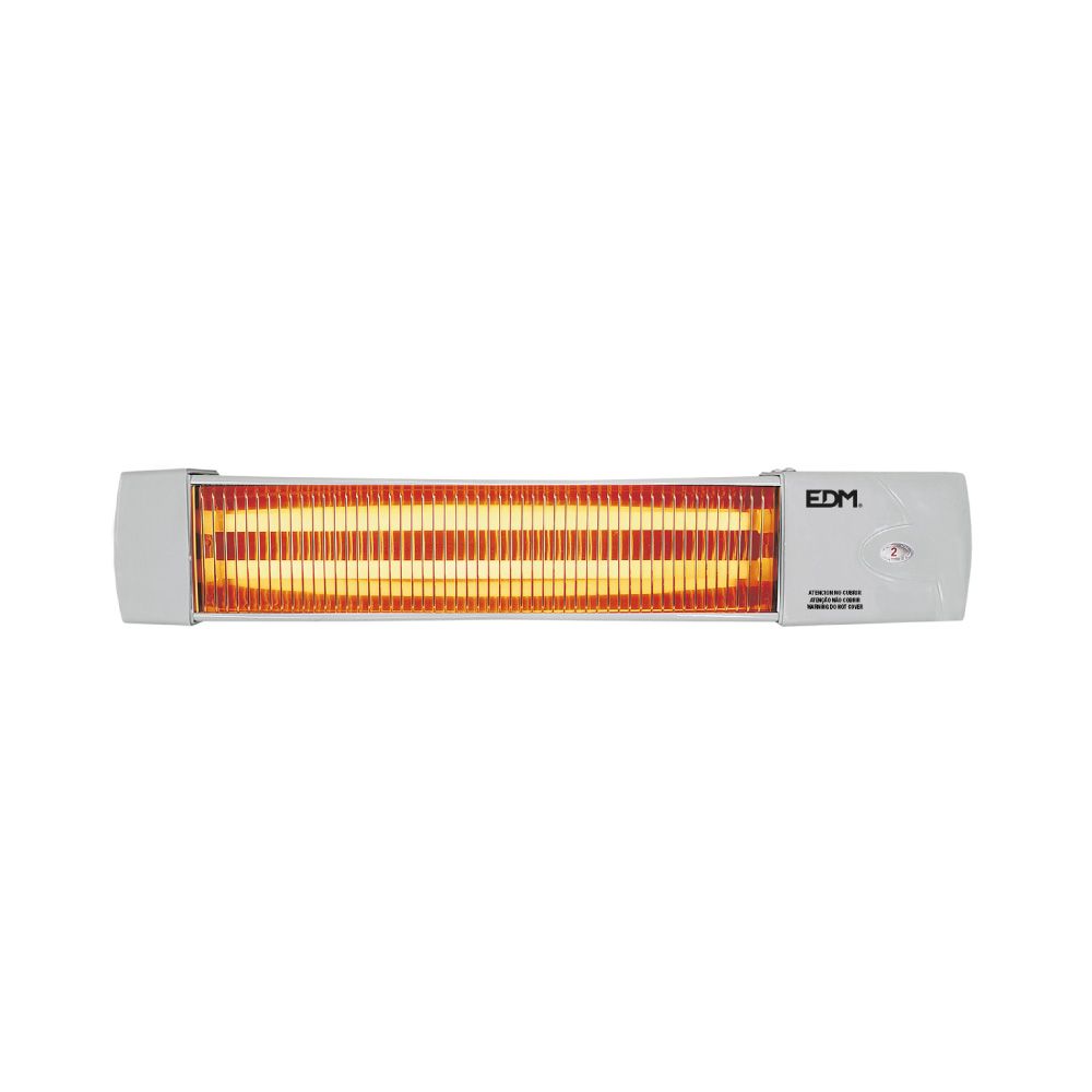 Aquecedor para casa de banho de quartzo ajustável 600/1200 W modelo marfil