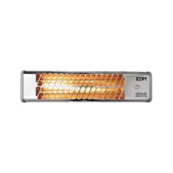 Aquecedor para WC de quartzo orientável 600/1200W modelo cromo