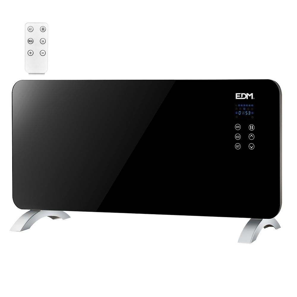 Convector com placa de vidro 2000 w