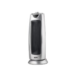 Aquecedor de torre cerâmico oscilante modelo prata 1000 - 2000 W