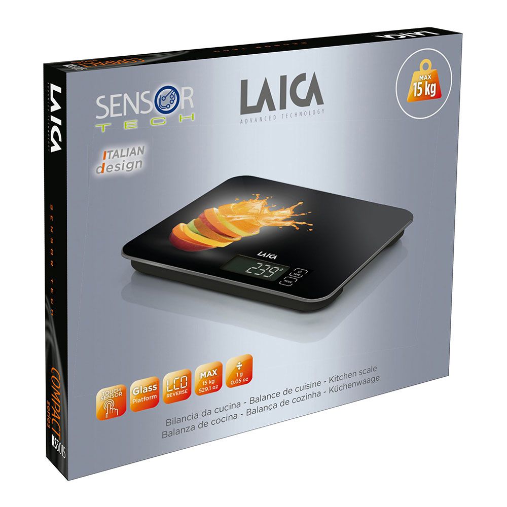Báscula electronica de cocina, máximo 15 kg. diseño naranjas - Image 3