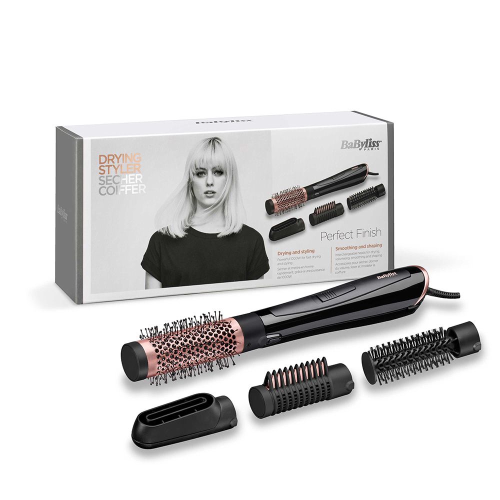 BABYLISS Escova de cabelo de ar iônico com acabamento perfeito 1000 w - Image 2