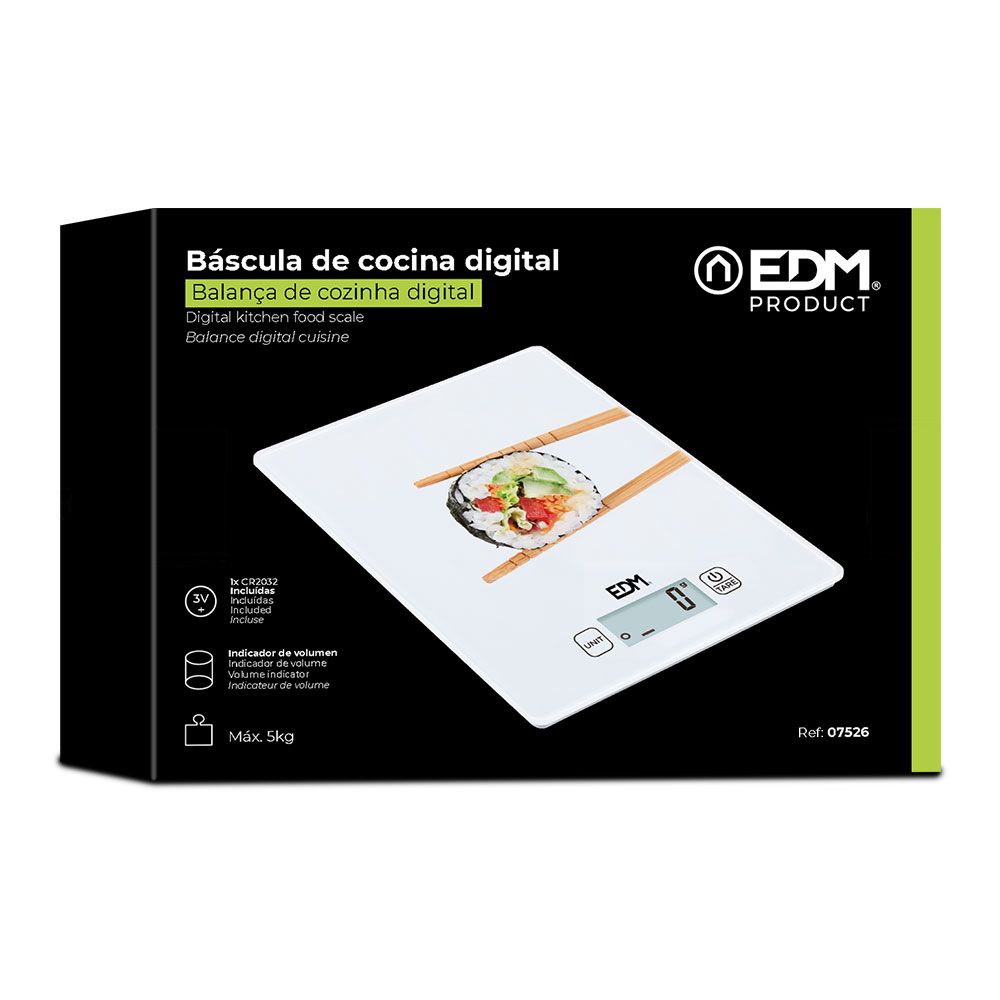 EDM Balança de cozinha eletrônica, máximo 5 kg mod 1 - Image 3